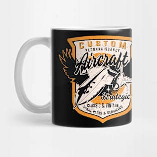 SR-71 Blackbird Air Force Military Reconnaissance Aircraft Mug